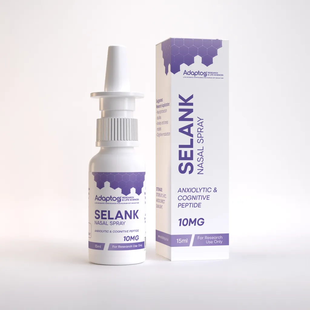 HiPeptides Selank Nasal Spray bottle