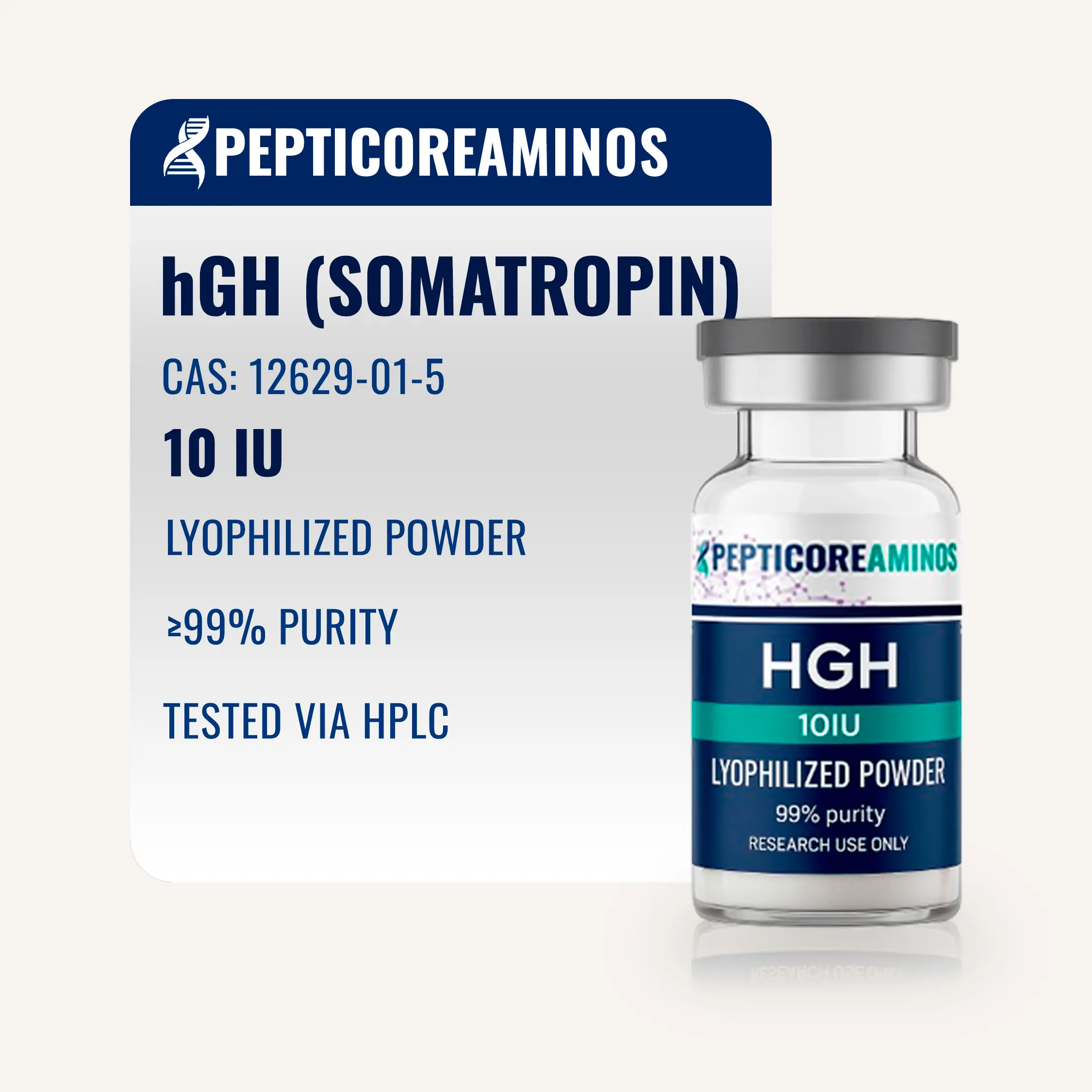 Pepticore Aminos Somatropin (hGH) product thumbnail
