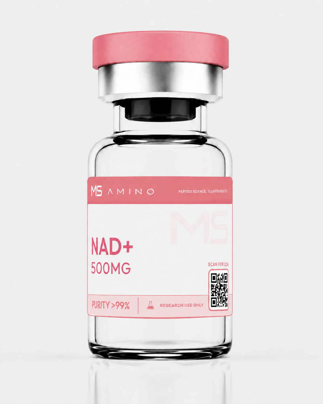 MSAmino NAD+ product vial