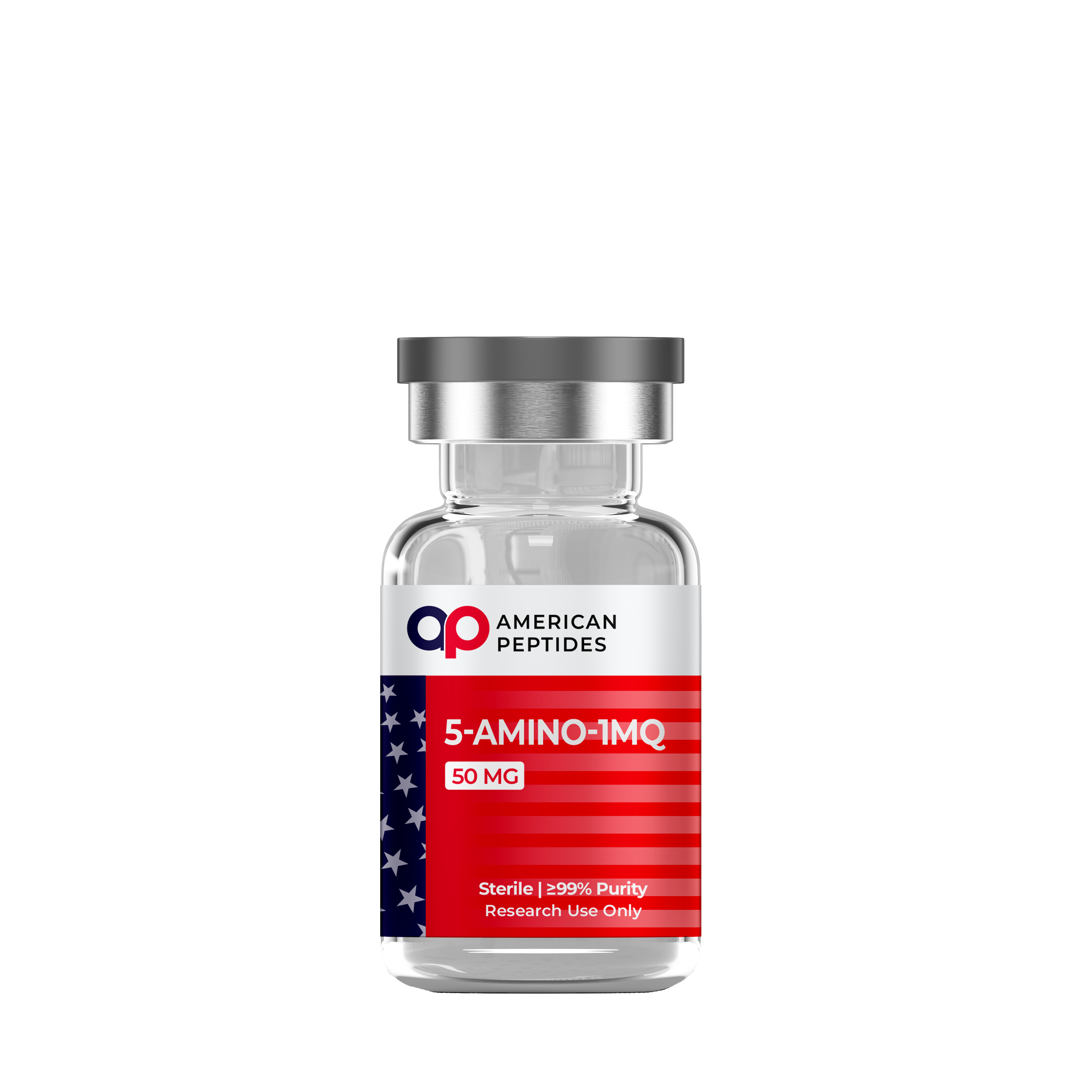 American Peptides 5-Amino-1MQ product vial