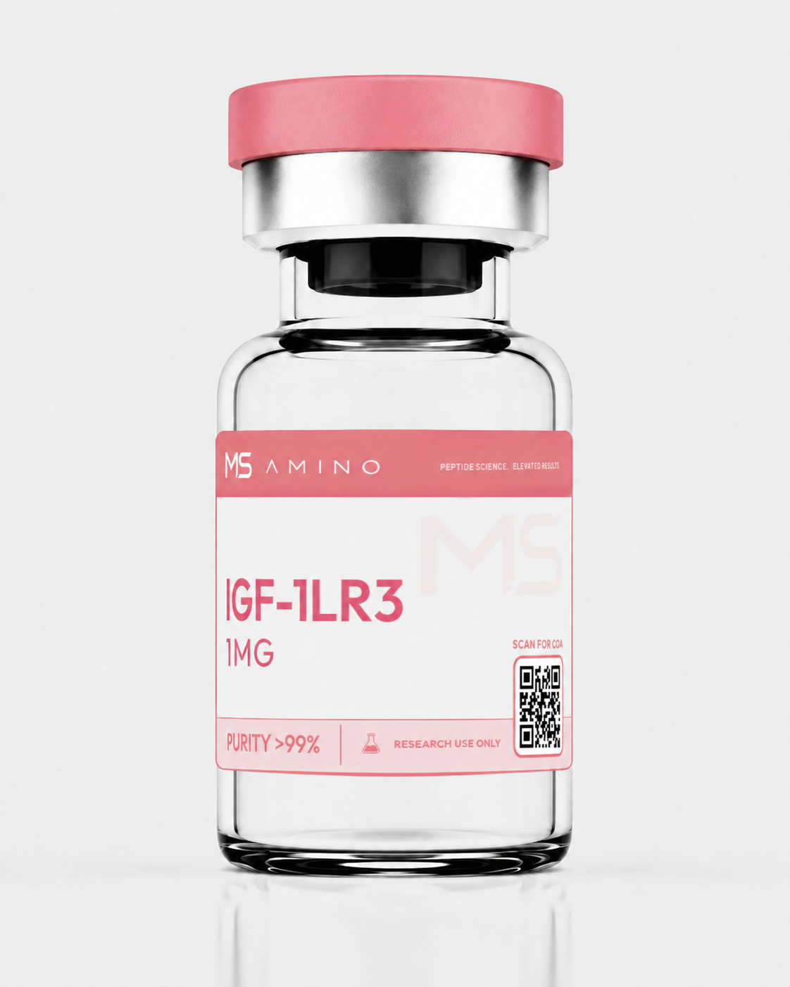 MSAmino IGF-1 LR3 product vial